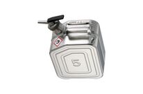 Jerrican de sécurité en acier inoxydable très haute résistance avec robinet doseur et...