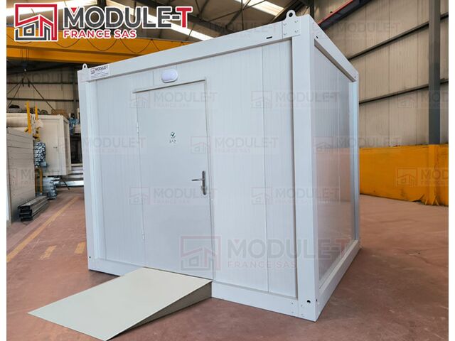 NEUF- Cabine WC PMR - SC-A2000.1 | Sanitaires PMR | Cabines Sanitaires Préfabriquées | Module-T