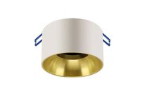Spot Encastrable pour Ampoule GU10 - Blanc / Or