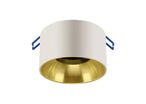 Spot Encastrable pour Ampoule GU10 - Blanc / Or