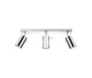 Plafonnier 3 Spots Orientables pour Ampoule GU10 - Métal