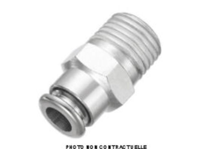 RACCORD INST MET CONEX RAC DRT MAL CONIQ 6MM R1/4