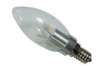 Lampe E14 Flamme LED Transparente Pétales