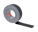 Tesa - Ruban adhésif toilé noir mat - 50m x 48mm - Haute résistance et finition mate