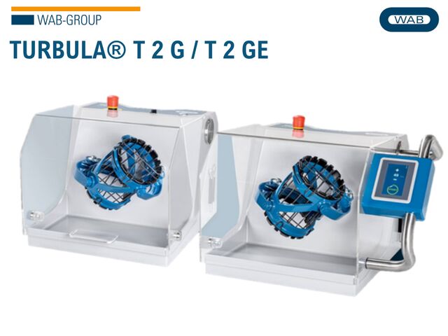 Mélangeur dynamique tridimensionnel | TURBULA T2G/T2GE