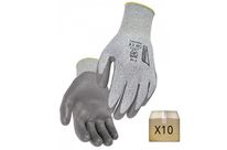 x10 Gants PEHD anticoupure indice 5 Prosur