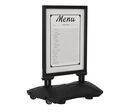 Panneau Cadro-Clic 4 Ressorts B2 70x50 + Base Lestable NOIR