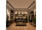 Kit Rail LED Triphasé en U + 14 Spots GU10 Noir - 800 cm - Blanc Chaud (2300K - 3500K)
