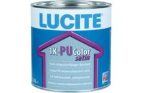 Laque polyuréthane mono-composant résistante en phase aqueuse - LUCITE 1K PU COLOR SATIN