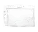 Durable - Porte-badge transparent pour 1 carte - Plastique recyclable - Lacet inclus - 54x85mm