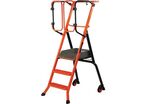 Mondelin - Plateforme PIRL Gardia 70cm Orange - Aluminium - 150kg Max - Éco-responsable