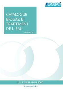 Biogaz et traitement de l'eau