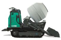 Mini Dumper Transporteur IMER CARRY 110BC Diesel avec Bétonnière et Pelle - IMER