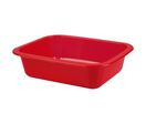 Barquette plastique injecté GN 1/8 rouge h 42 mm x 792 Firplast