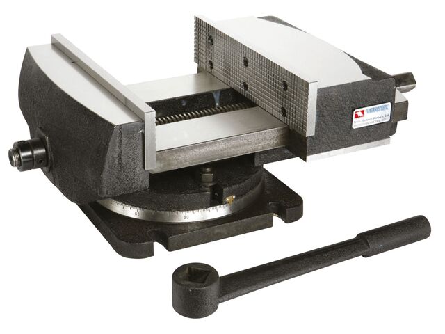 Étau de fraisage avec une grande ouverture largeur des mors 508 mm, ouverture 505 mm hauteur des mors 95 mm Vertex VSM-20