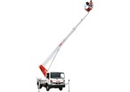 Plateforme de travail élévatrice sur camion CMC PLA250