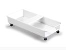 Chariot pour conteneur à déchets DURABIN TROLLEY DUO
