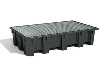 BAC DE RETENTION PE 2 x IBC 1000L REF 7011050