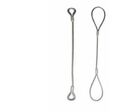 Élingues câble manchonnées avec boucles nues ou boucles cossées