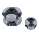 Galets omnidirectionnels pour cube ou rail