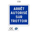 Panneau C50 Indications diverses