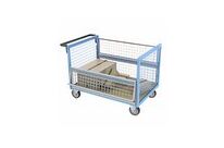 Chariot conteneur grillagé | FIMM