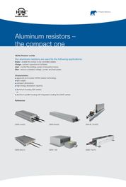 résistances de freinage compactes 
