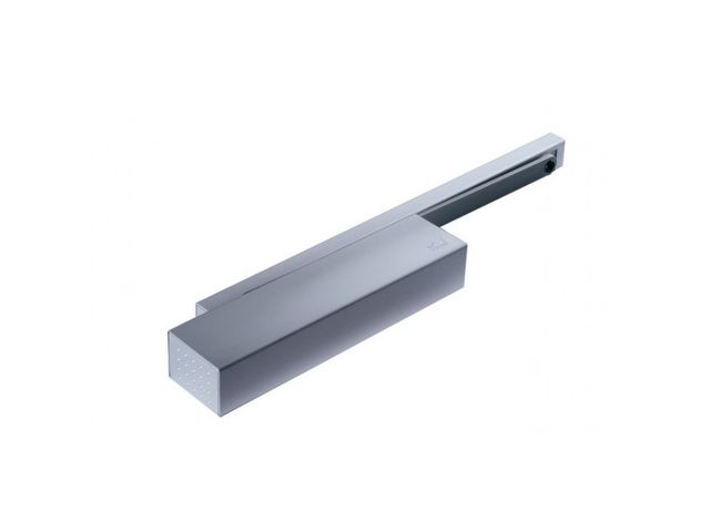 Ferme-porte TS91 sans bras DORMA - argent - force 3 - fixe côté paumelles - 41020101 