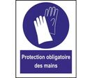 Panneau port de gants obligatoire