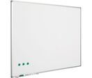 Smit Visual - Tableau blanc Softline émaillé magnétique - 120x200 cm - Cadre aluminium gris - Idéal bureau