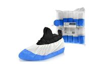 OneProtek - Surchaussures Bi-matière Haute Résistance - Bleu/Blanc - Taille Unique - Lot de 100 - Vêtement Jetable