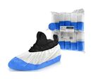 OneProtek - Surchaussures Bi-matière Haute Résistance - Bleu/Blanc - Taille Unique - Lot de 100 - Vêtement Jetable