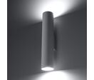 Applique Murale Tube Cylindre Blanc pour Ampoule GU10