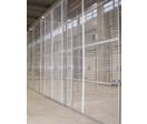 Cloison grillagée industrielle
