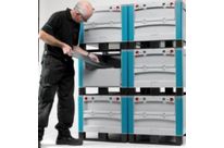 Caisse palette 145 litres - 800x600x520 - avec porte