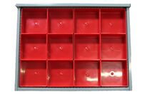 Agencement pour tiroirs H.100 et 125 mm d&amp;amp;#039;armoire métallique S1