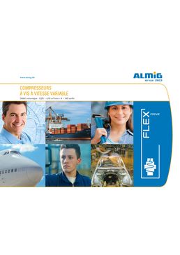 COMPRESSEURS À VIS À VITESSE VARIABLE - ALMIG FLEX