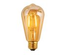 Lot de 4 ampoules filament LED ST64 -2W, 180 lm, E27, 2200K