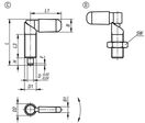 Doigt d’indexage verrouillable inch