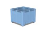 Caisse palette plastique pleine renforcée gd volume 1200 x 1200