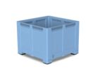 Caisse palette plastique pleine renforcée gd volume 1200 x 1200