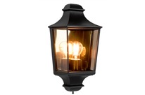 Semi-applique HAMLET Noir/Teinté E27 CFL