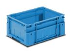 Bac en plastique gerbable 400x 300 x 220 mm gamme EUROTEC | 5-4322-3