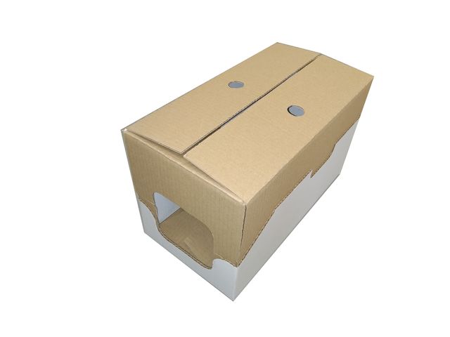 Emballage en carton ondulé Prêt-à-vendre Look’in Pack 