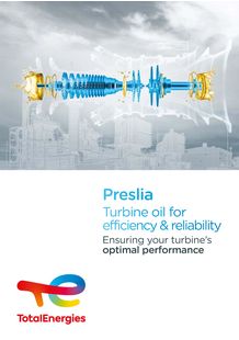 Preslia : Brochure sur l'huile de turbine