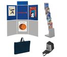 Kit complet stand 6 panneaux et présentoir zig zag budget