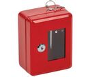 Manutan Expert - Boîte à clé de secours éco Rouge - 3 crochets - Dimensions 120x80x150 mm - Sécurité et accessibilité