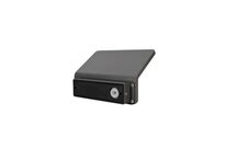 Applique Murale LED Extérieure Incurvée 9W Graphite Grise IP65 - Blanc Neutre 4000K - 5500K