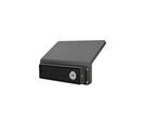Applique Murale LED Extérieure Incurvée 9W Graphite Grise IP65 - Blanc Neutre 4000K - 5500K