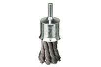 Brosse Pinceau Fil Acier Torsade 0.35mm Dia.23